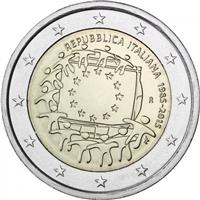 Image of Italy 2 euros commemorative coin