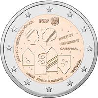 Image of Portugal 2 euros commemorative coin