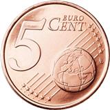 Photo of 5 euro cents