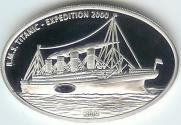 Liberia silver 10 dollars
