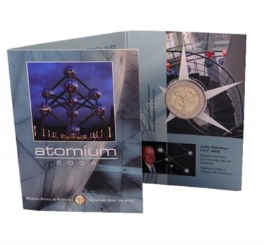 Obverse of Belgium 2 euros 2006 - Atomium