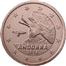 National side of Andorra 1 cent coin
