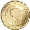 National side of Estonia 50 cents coin