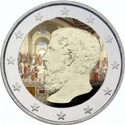 Obverse of Greece 2 euros 2013 - Founding of the Platonic Academy