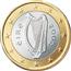 Image of Ireland 1 euro coin