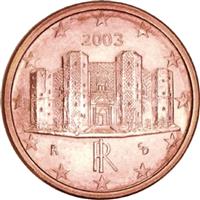 Image of Italy 1 cent coin