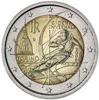 Image of Italy 2 euros commemorative coin