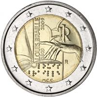 Image of Italy 2 euros commemorative coin