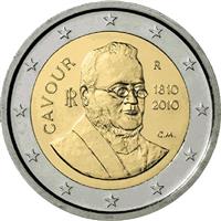 Image of Italy 2 euros commemorative coin