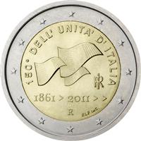 Image of Italy 2 euros commemorative coin