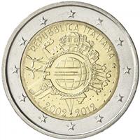 Image of Italy 2 euros commemorative coin