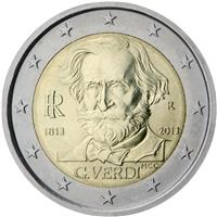 Image of Italy 2 euros commemorative coin