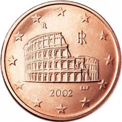 Obverse of Italy 5 cents 2007 - Flavius amphitheatre