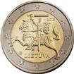 National side of Lithuania 2 euros coin