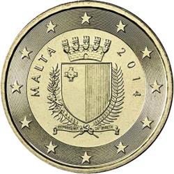 Obverse of Malta 10 cents 2008 - The emblem of Malta