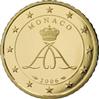 National side of Monaco 50 cents coin