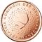 Photo of Netherlands - 1 cent 2001 (Queen Beatrix in profile)