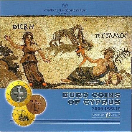 Obverse of Cyprus Official Blister 2009
