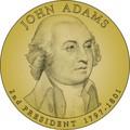Presidential Dollars John Adams Coin