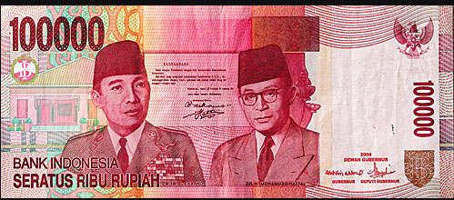 Indonesian Currency Note