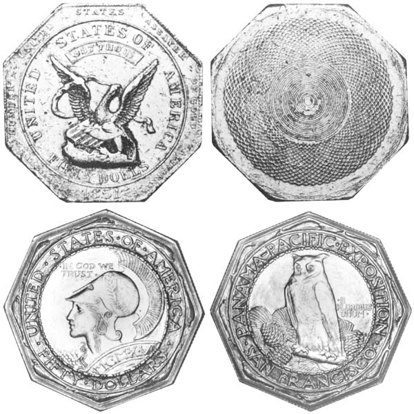 hexagon dollar coin