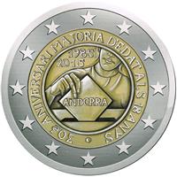 Image of Andorra 2 euros commemorative coin