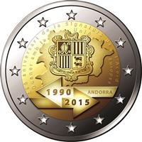 Image of Andorra 2 euros commemorative coin