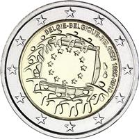 Image of Belgium 2 euros commemorative coin