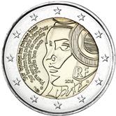 French Commemorative 2 Euro Coins Honouring People And Events