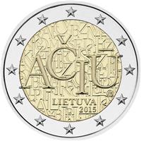Image of Lithuania 2 euros commemorative coin