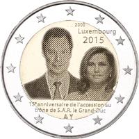 Image of Luxembourg 2 euros commemorative coin