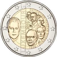 Image of Luxembourg 2 euros commemorative coin