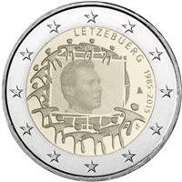 Image of Luxembourg 2 euros commemorative coin