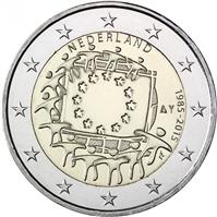 Image of Netherlands 2 euros commemorative coin