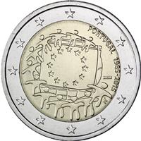 Image of Portugal 2 euros commemorative coin