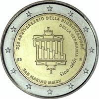 Image of San Marino 2 euros commemorative coin