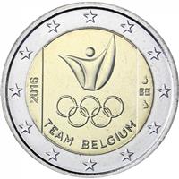 Image of Belgium 2 euros commemorative coin