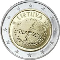 Image of Lithuania 2 euros commemorative coin