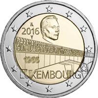 Image of Luxembourg 2 euros commemorative coin