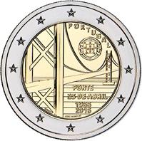 Image of Portugal 2 euros commemorative coin