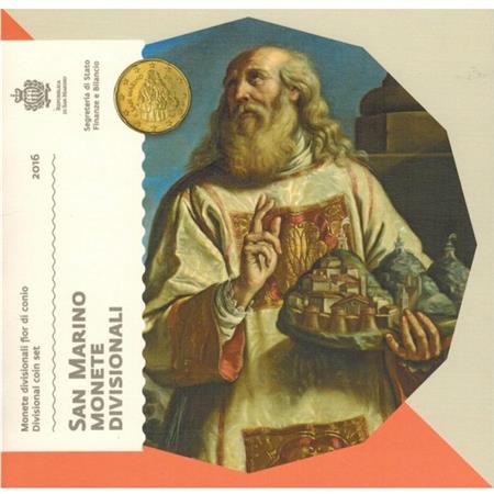 Obverse of San Marino Official Blister 2016