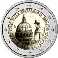 Image of Vatican 2 euros commemorative coin