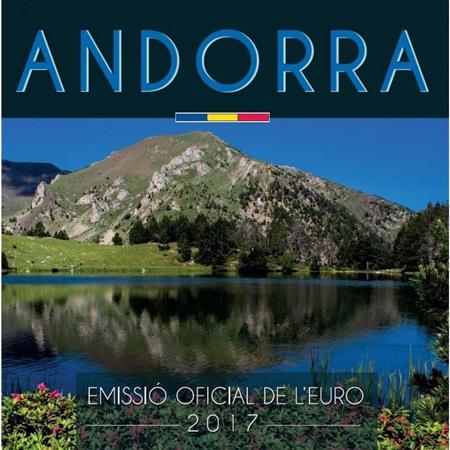 Obverse of Andorra Official Blister 2017