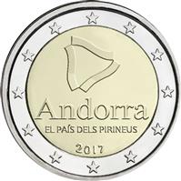 Image of Andorra 2 euros commemorative coin