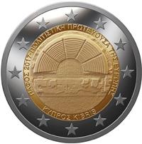 Image of Cyprus 2 euros commemorative coin
