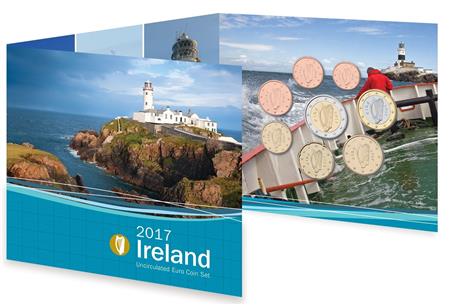 Obverse of Ireland Official Blister 2017