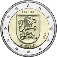 Image of Latvia 2 euros commemorative coin