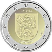 Image of Latvia 2 euros commemorative coin