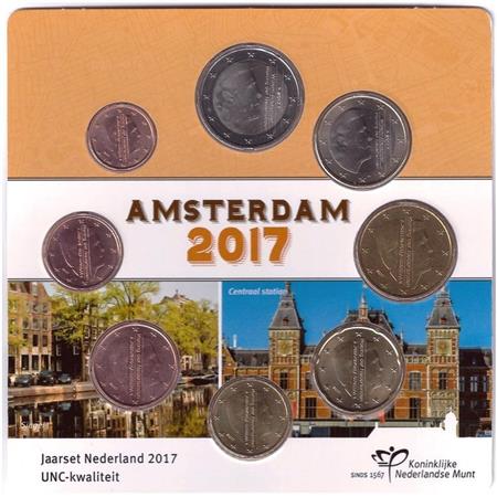 Obverse of Netherlands Official Blister 2017