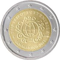 Image of San Marino 2 euros commemorative coin